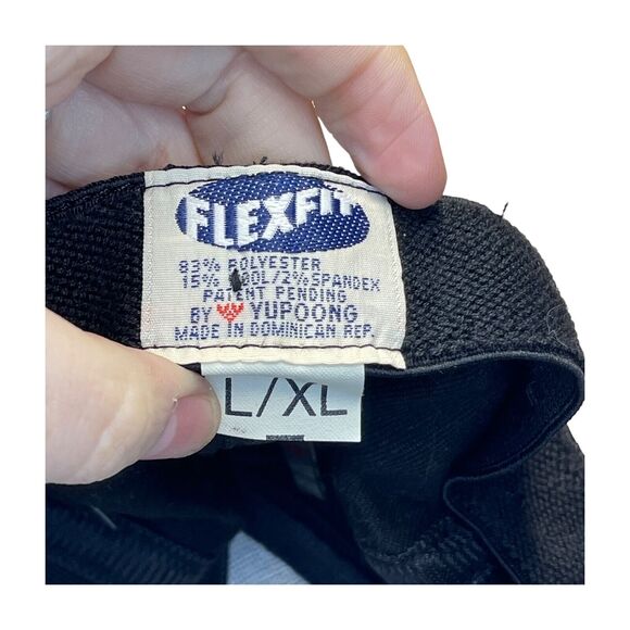 1998 Yupoong Flexfit Men Black Autolink Rocketsports Trans-Am Champions Cap L/XL - Picture 5 of 6
